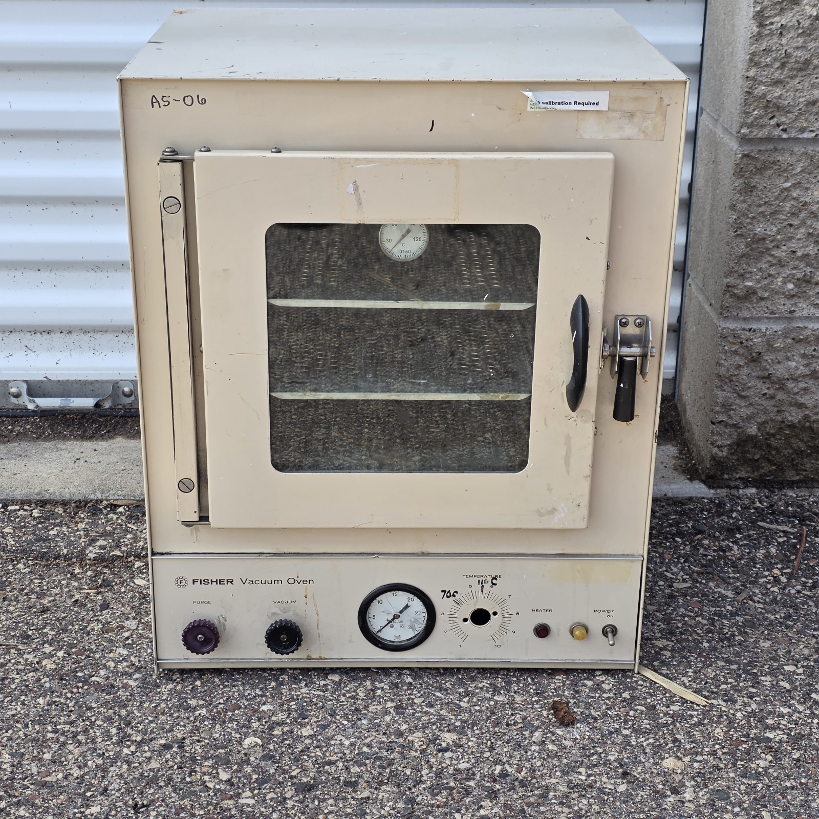 Fisher Scientific Vacuum Oven Model 48 Lab Oven 230V Industrial
