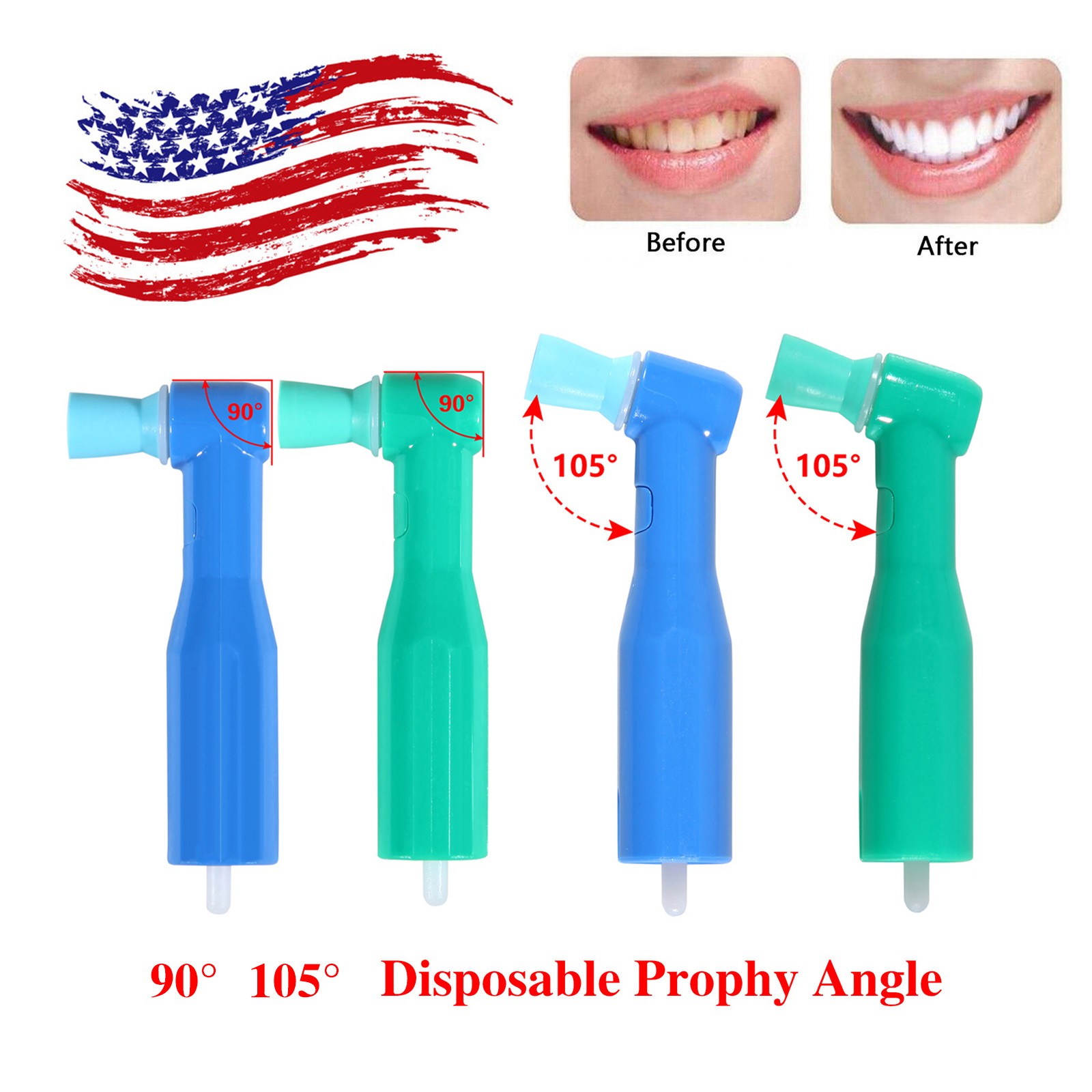 Dental Disposable Prophy Angles Contra Angles Top Quality Money Back Guarantee!