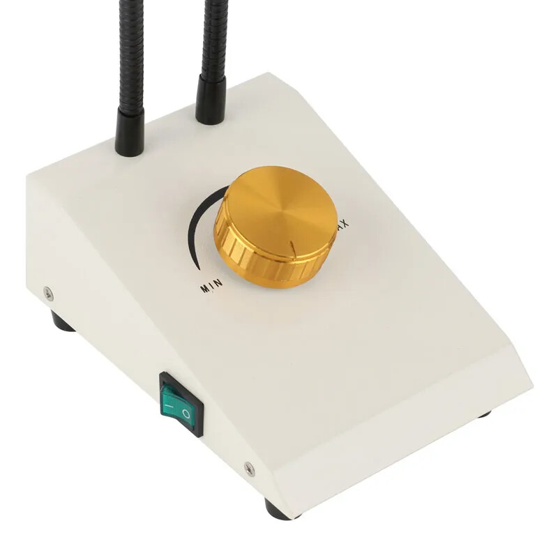 6W 110V 220V Stereo Microscope LED Light Illuminator Gooseneck Spotlight Lamp