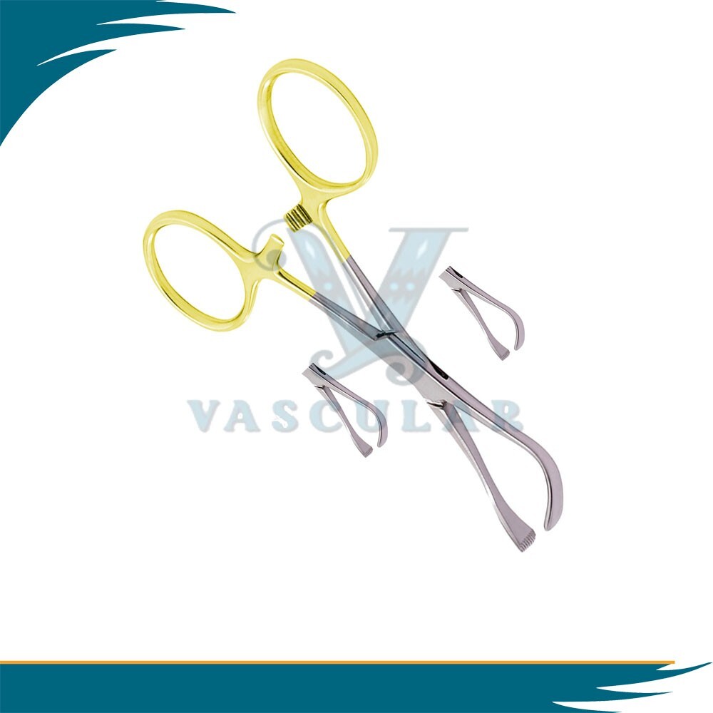 Edna Lorna Stable Grip Reliable Performance Grasping And Holding Towel Forcep