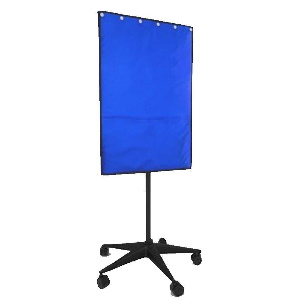 Lead X-Ray Shield – 3 Sizes, Blue, 5 Caster Base, USA Made