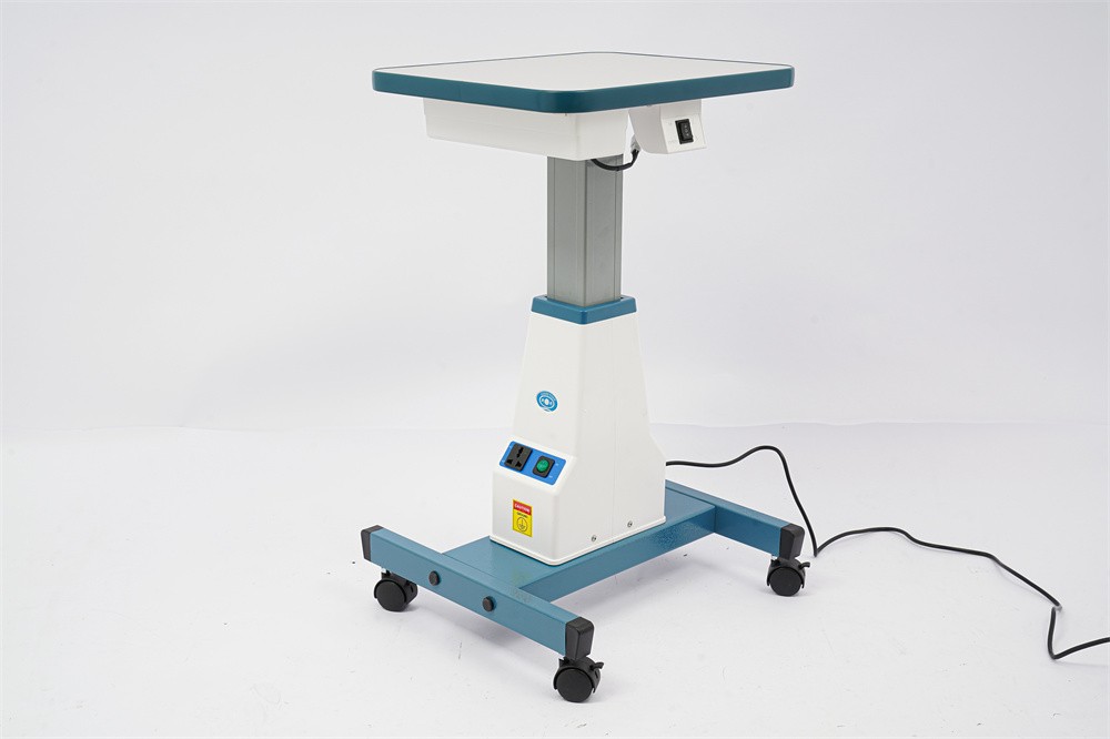 Motorized Instrument Table For Ophthalmic Diagnostic Slit Lamp Adjustable Height