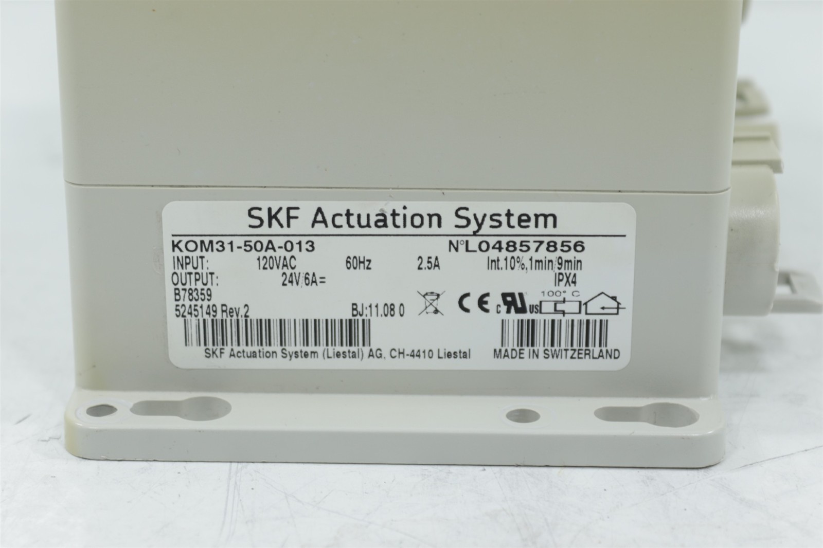 GE HealthCare OEC 9900 Elite SKF Actuation System KOM31-50A-013