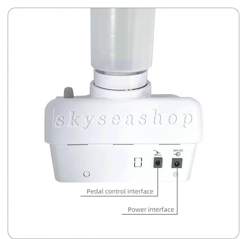 SK-E1 Dental Ultrasonic Scaler with 2*Bottles fit Woodpecker EMS Handpiece Tips