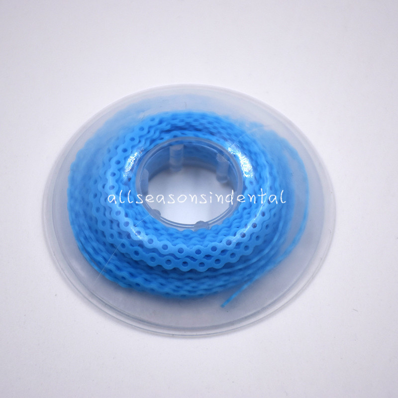 1 Pcs Dental Orthodontic Elastolink Elastic Ultra Power Chain Short 44 Colors