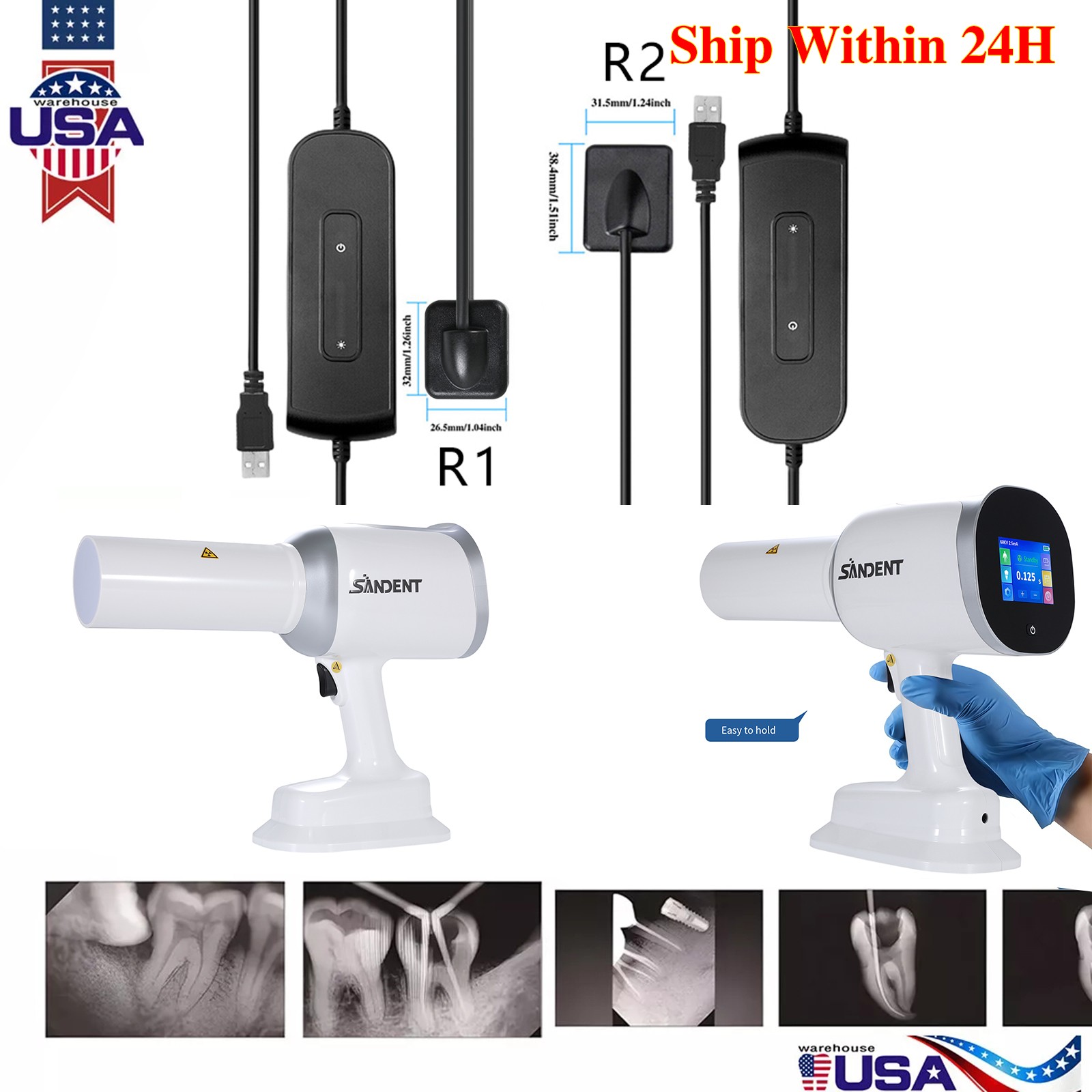 Dental X-Ray Positioner Digital Sensor Holder Sensor Positioning System 2.0