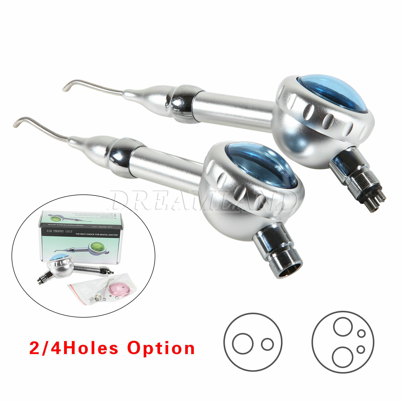 Dental AIR POLISHER PROFIJET 2/4 Holes Teeth Polishing B2 M4 HANDPIECE