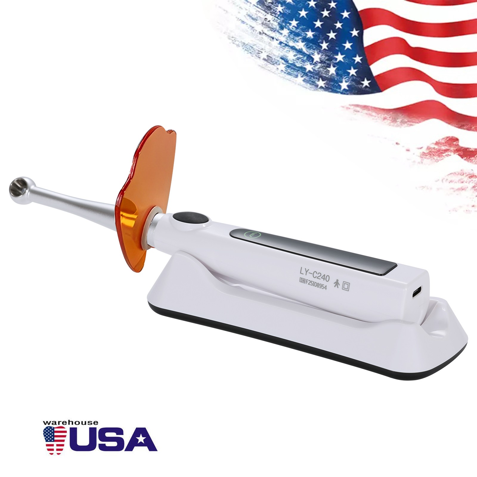 NSK Style Dental High Speed Handpiece Push Button 4 Hole hand piece YDA4 FDA