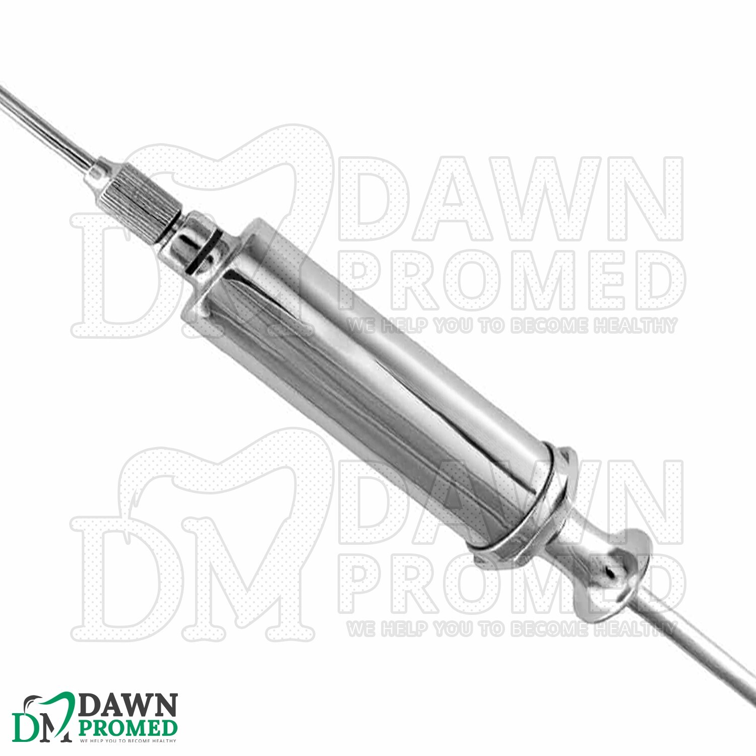 Metal Irrigation Syringe 8.5″ Dental Surgical Dentist Instrument German Grade