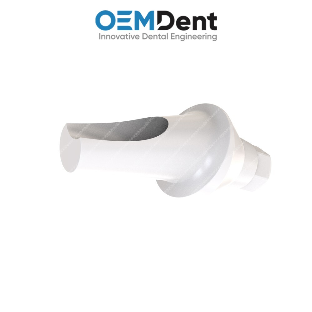 Peek Temporary Anatomic Angled Prosthetics 15° Compatible Direct Interactive® RP