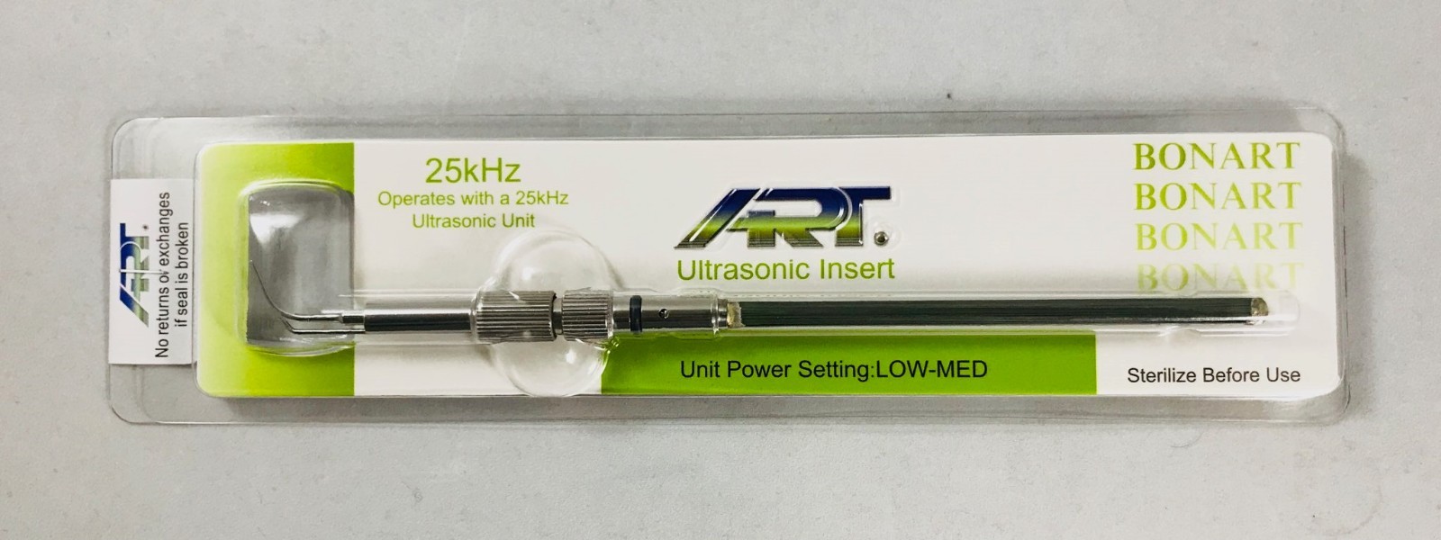 Dental Cavitron Ultrasonic 25 KHz Insert SLI-P100 SLIM Series Tip 1/Pack BONART