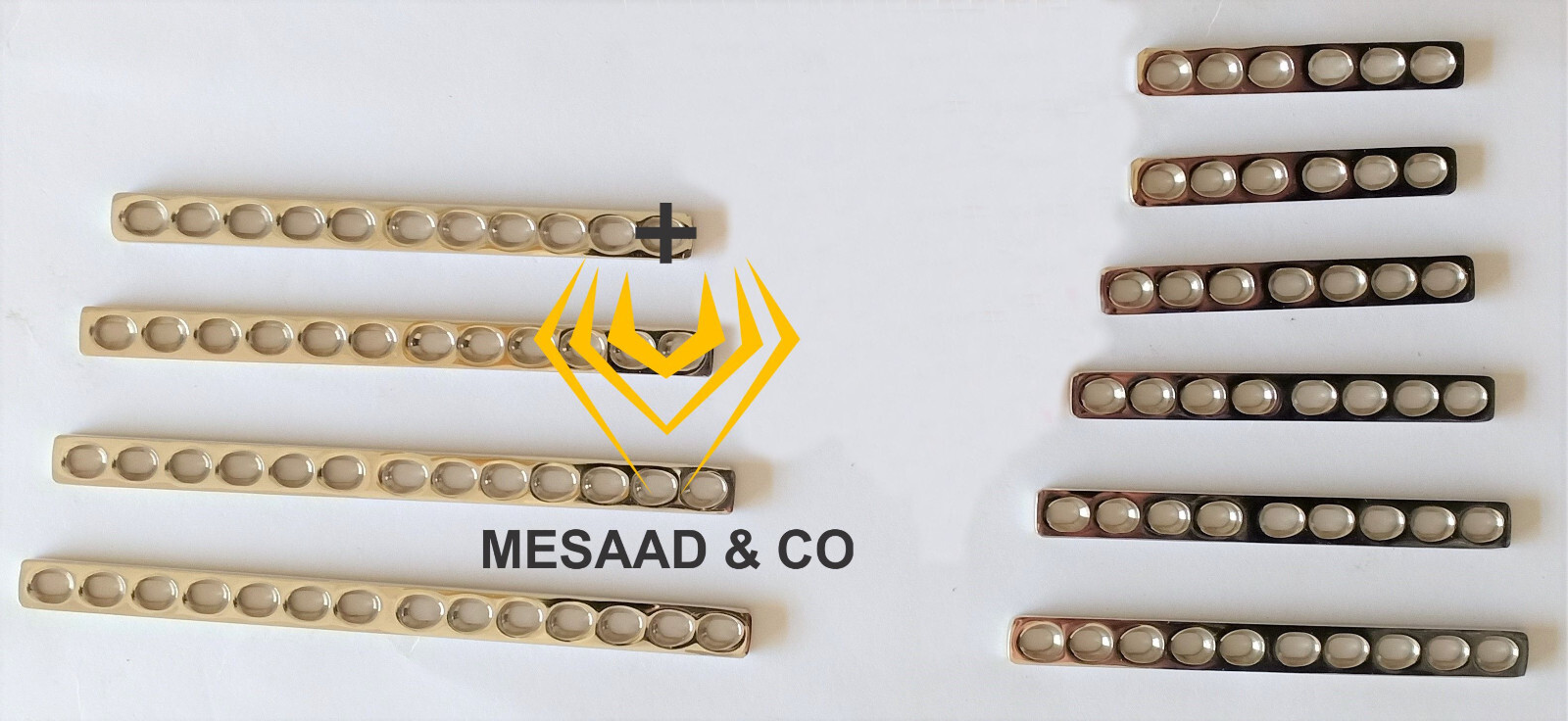 OR Grade Orthopadic DCP 2.7 mm Small Platez 6 to 14 Holes 10 Pcs Mesaad CE