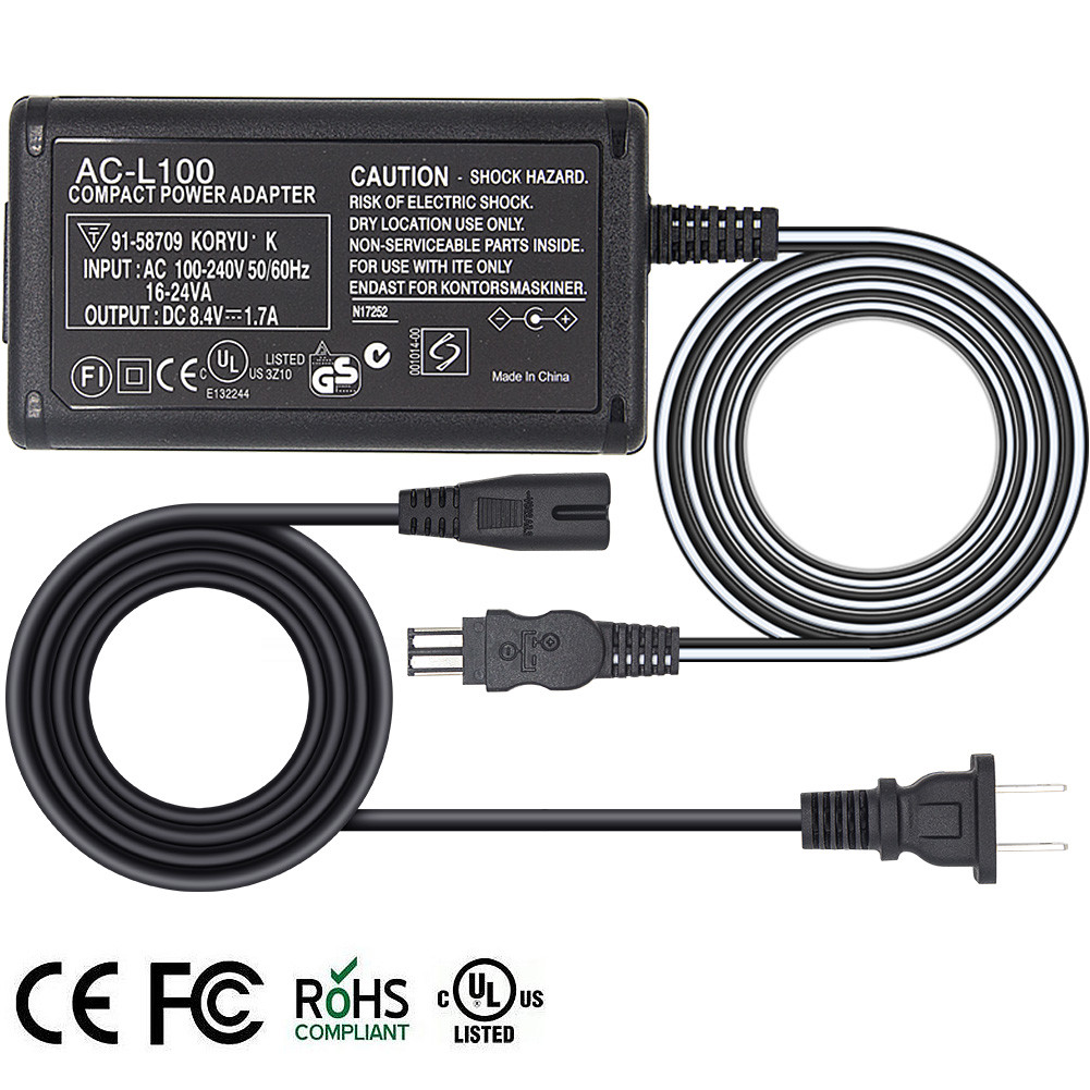 AC Adapter Charger for SONY Handycam CCD-TRV81 TRV82 TRV85 TRV87 TRV815 TRV818