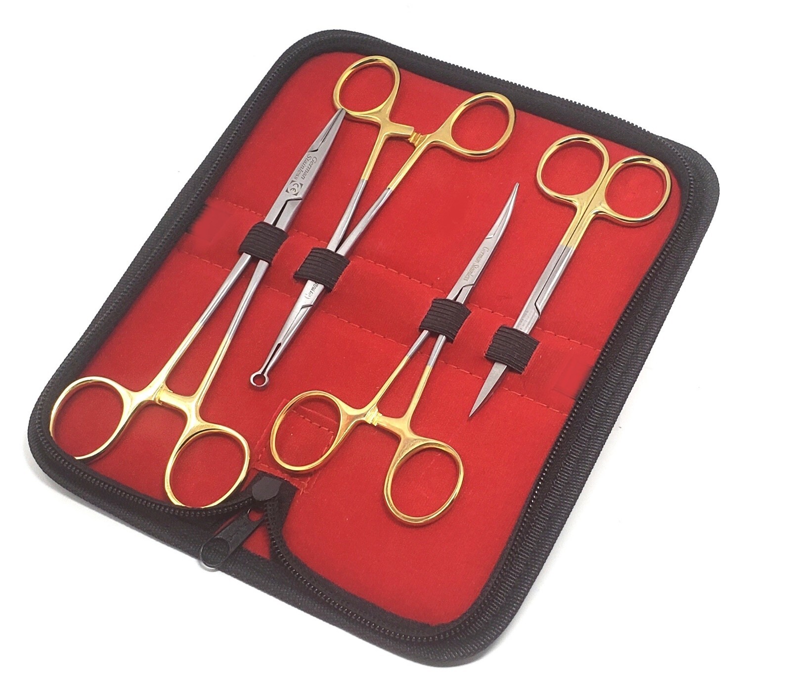 4 Piece German Sutureless Vasectomy Set, Urology Surgical Instruments O.R Grade