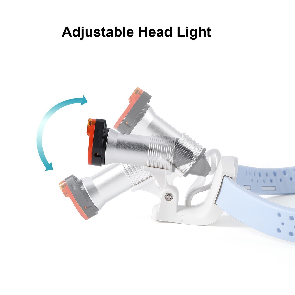 Cordless Dental Portable HeadLight Silicone Headlamp Medical 5W LED/Clip-on