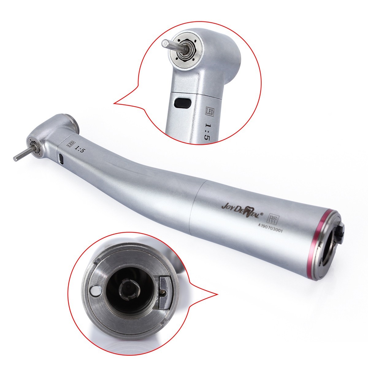 Dental Brushless LED Electric Micro Motor with Water Tank / 1:5 / 1:1 Handpiece