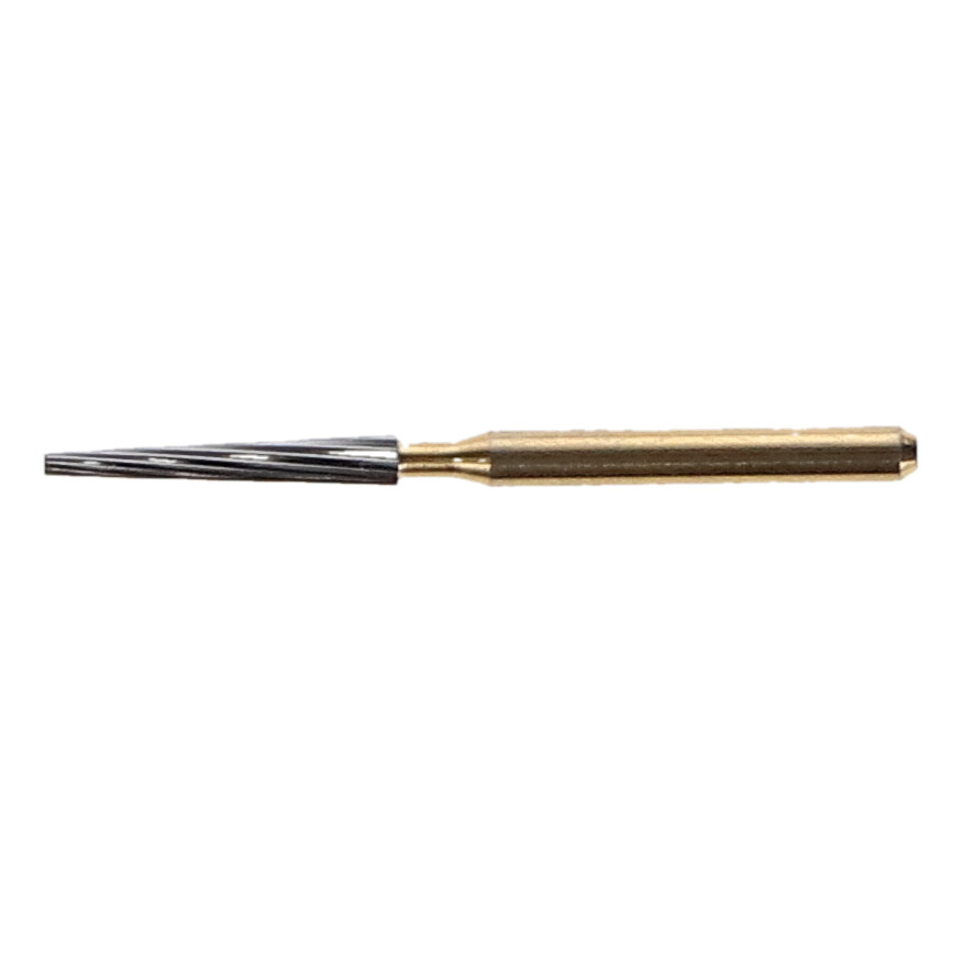 House Brand Dentistry 401258 FG #7204 12-Blade Egg Trimming Finishing Burs 100Pk