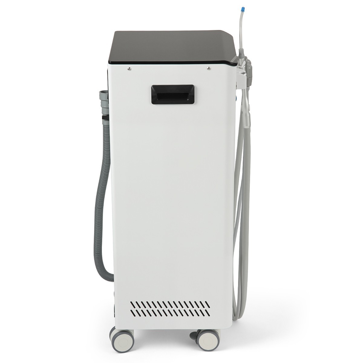 Dental Portable Mobile Chair Air Turbine Unit 4 Hole Rechargeable LED Light Tray