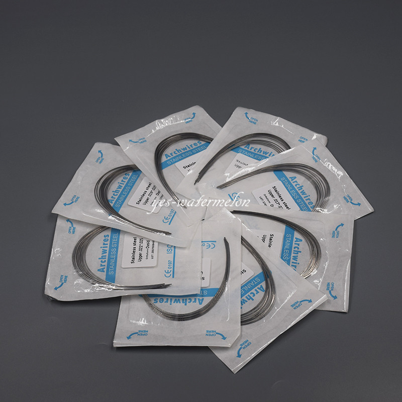 20 Bags Dental Orthodontic Stainless Steel Rectangular Arch Wire Ovoid All Sizes