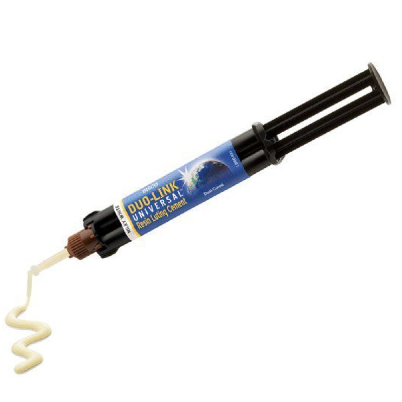Dental DUO LINK UNIVERSAL Dual Cured Automix Resin Luting Cement 8gm Syr