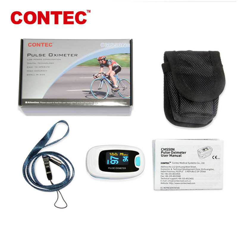 FDA Finger Tip Pulse Oximeter Blood Oxygen Meter Rate Monitor OLED CONTEC CMS50N