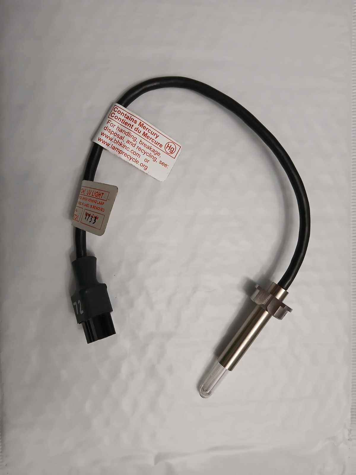 BHK Inc UV Analamp Mercury UV Light Source Assemby 80-8025-22 New Open Box