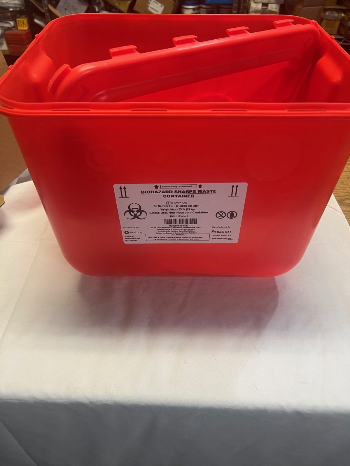 Pureway 8 Gallon Collection Bin System – Prepaid Return included