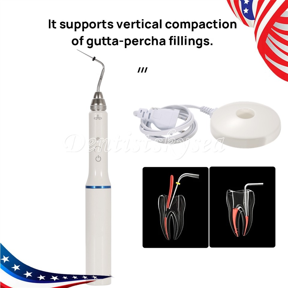 Dental Endodontics Heated Pen Endo Gutta Percha Obturation System 2 Heating Tips