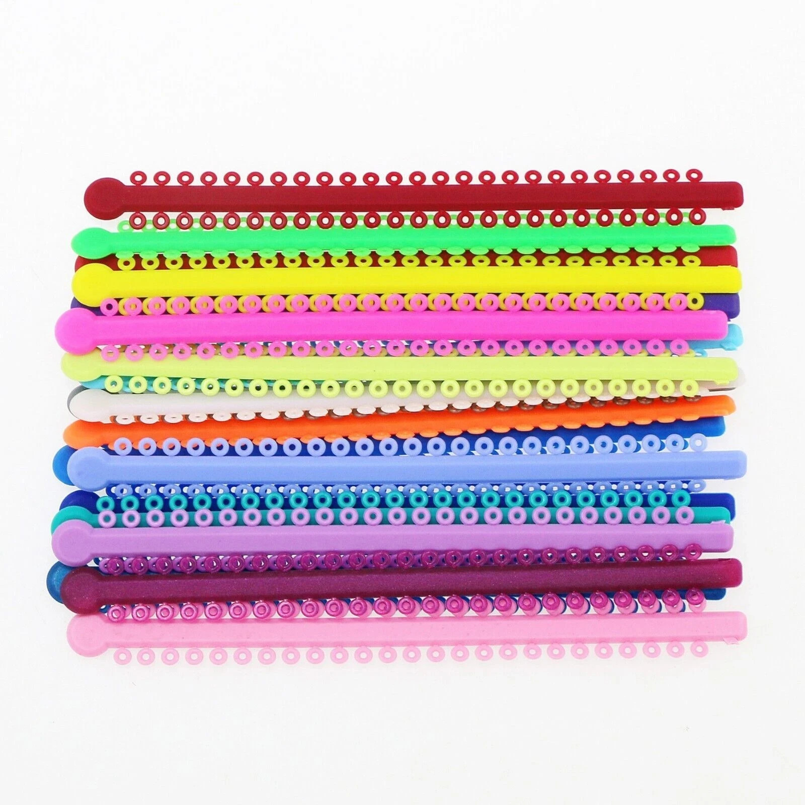 1000pcs Dental Orthodontic Elastic Ligature Tie Ligadura Ortodoncia Rubber Brace