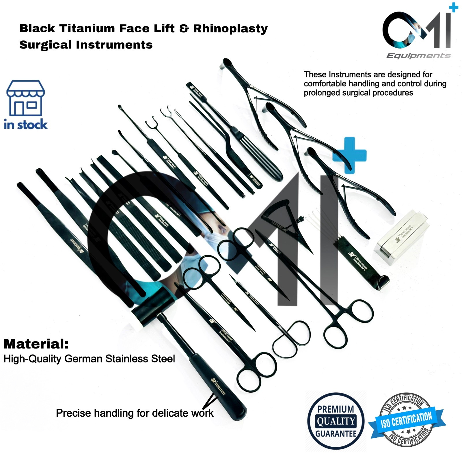 Rhinoplasty Surgical Instruments Set–26 Pcs Professional Nose Surgery Tools Kit