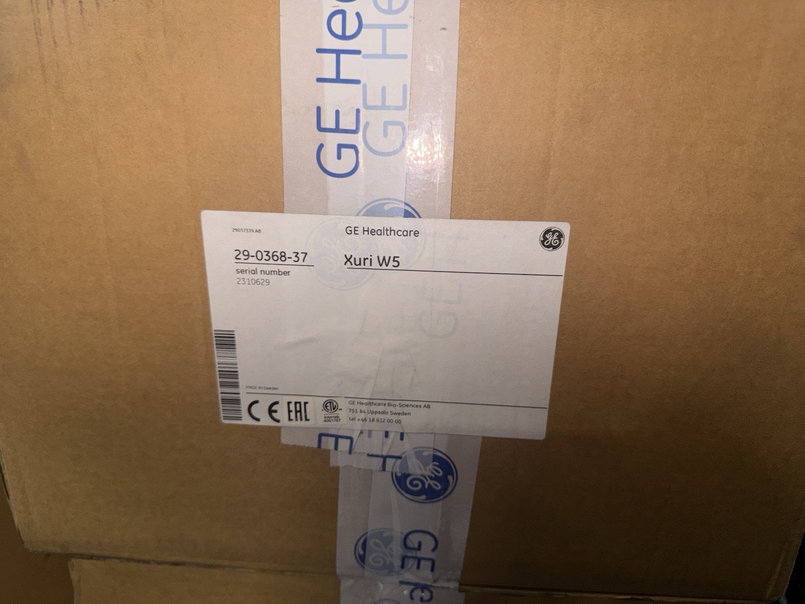 GE Healthcare / Cytiva Xuri Cell Expansion System W5