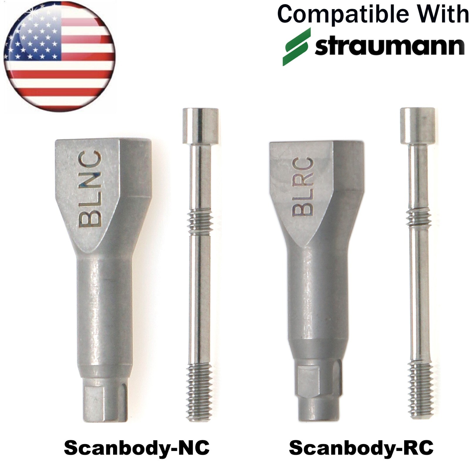 For Straumann ITI Healing Abutment & Transfer Impression Open Closed Tray NC/RC
