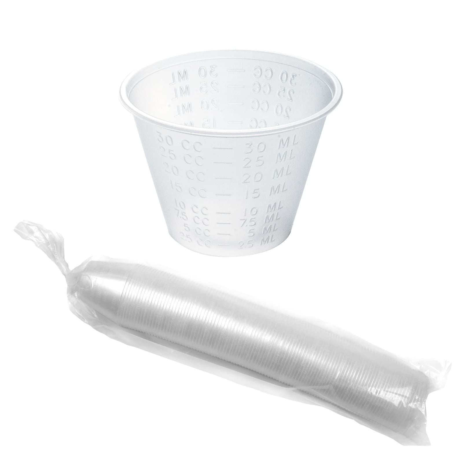 Dynarex 4258 Medicine Cup, 1 oz., Easy-to-Read CC and ML Graduation, Pack of…