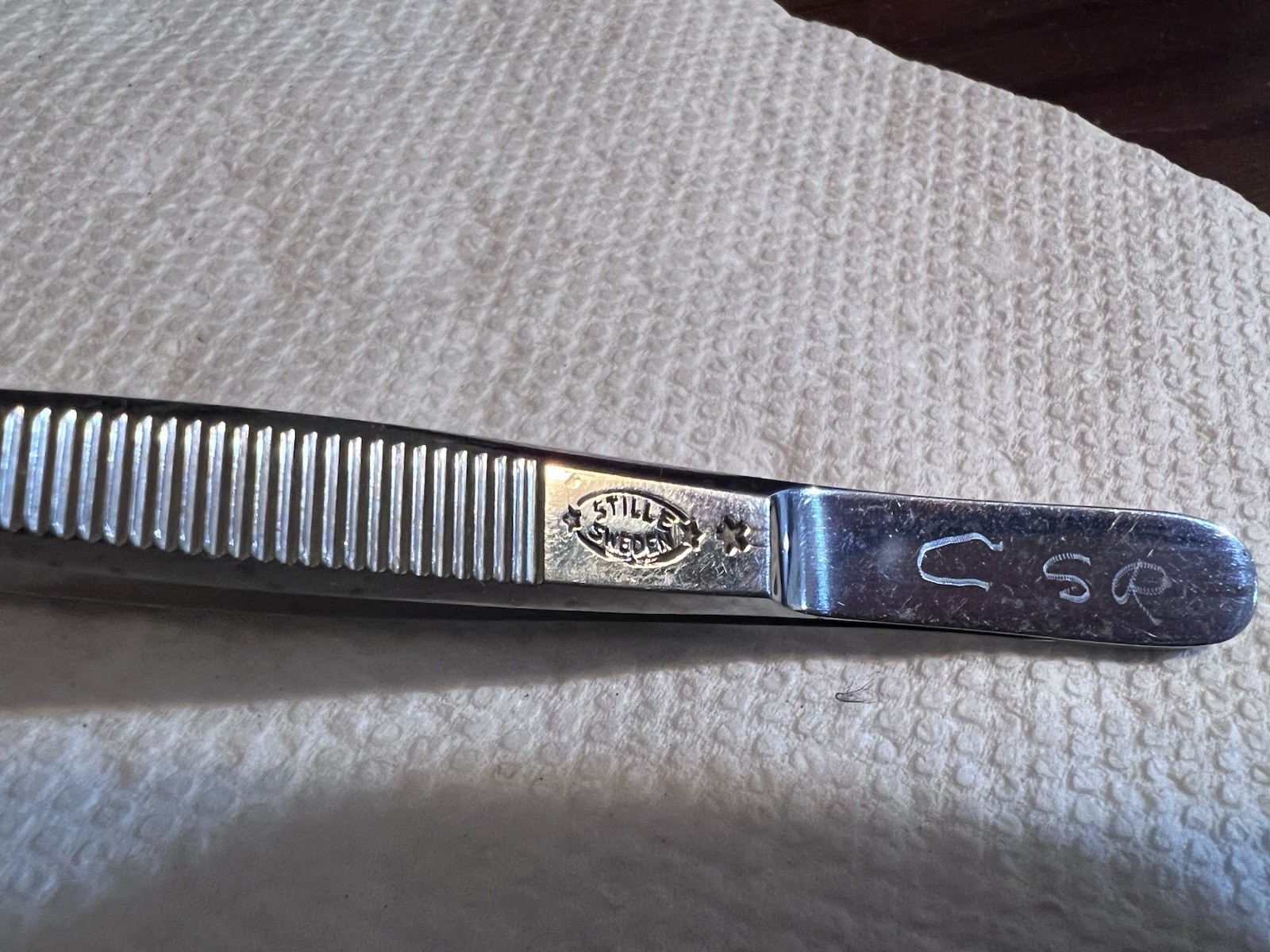 Stille STAR Tissue Forceps Sweden Vintage Surgical Dressing Knitting Tools