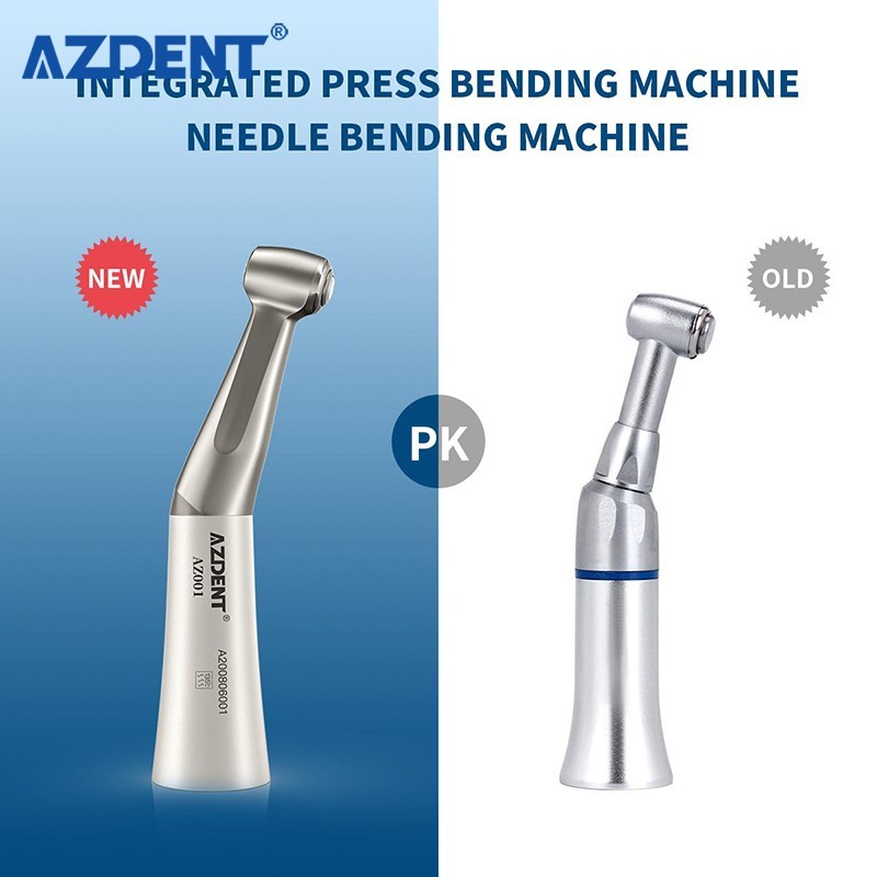 NSK Style Dental 1:1 Low Speed Handpiece Push Button Contra Angle AZDENT