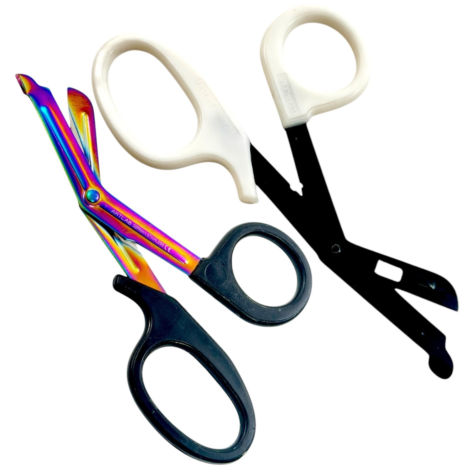 Pack of 2 – 7.5″ Multi-Purpose Utility Trauma Shears Scissors, Non-Stick Coated