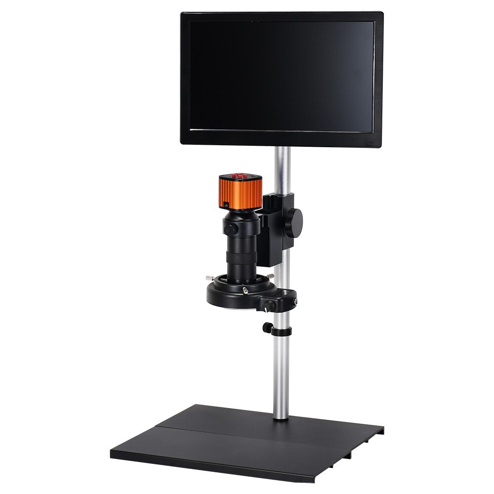 HAYEAR 24MP Microscope Camera +150X Lens +11.6″ LCD for Phone PCB Soldering ot25