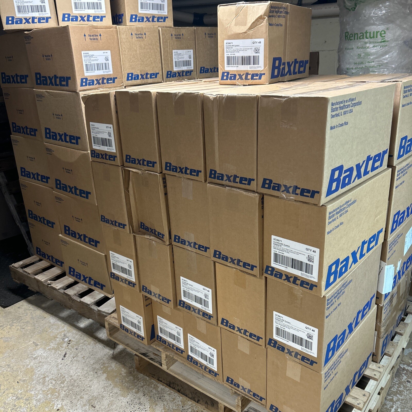 Baxter 2C8671 Clearlink System Extension Set 48/case