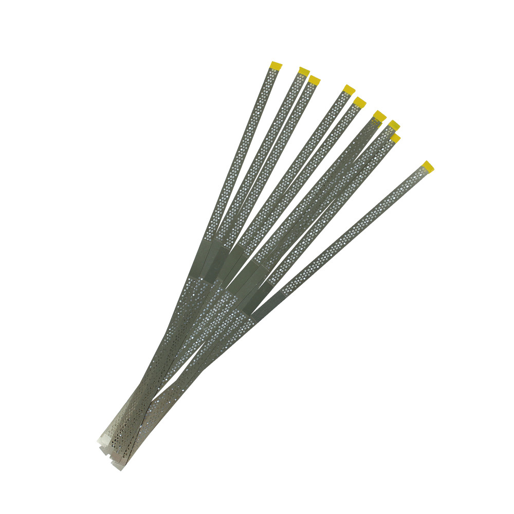 Dental Lab MDT Double-Sided Diamond Finishing Perforated 10 Strips – Width 3.7mm