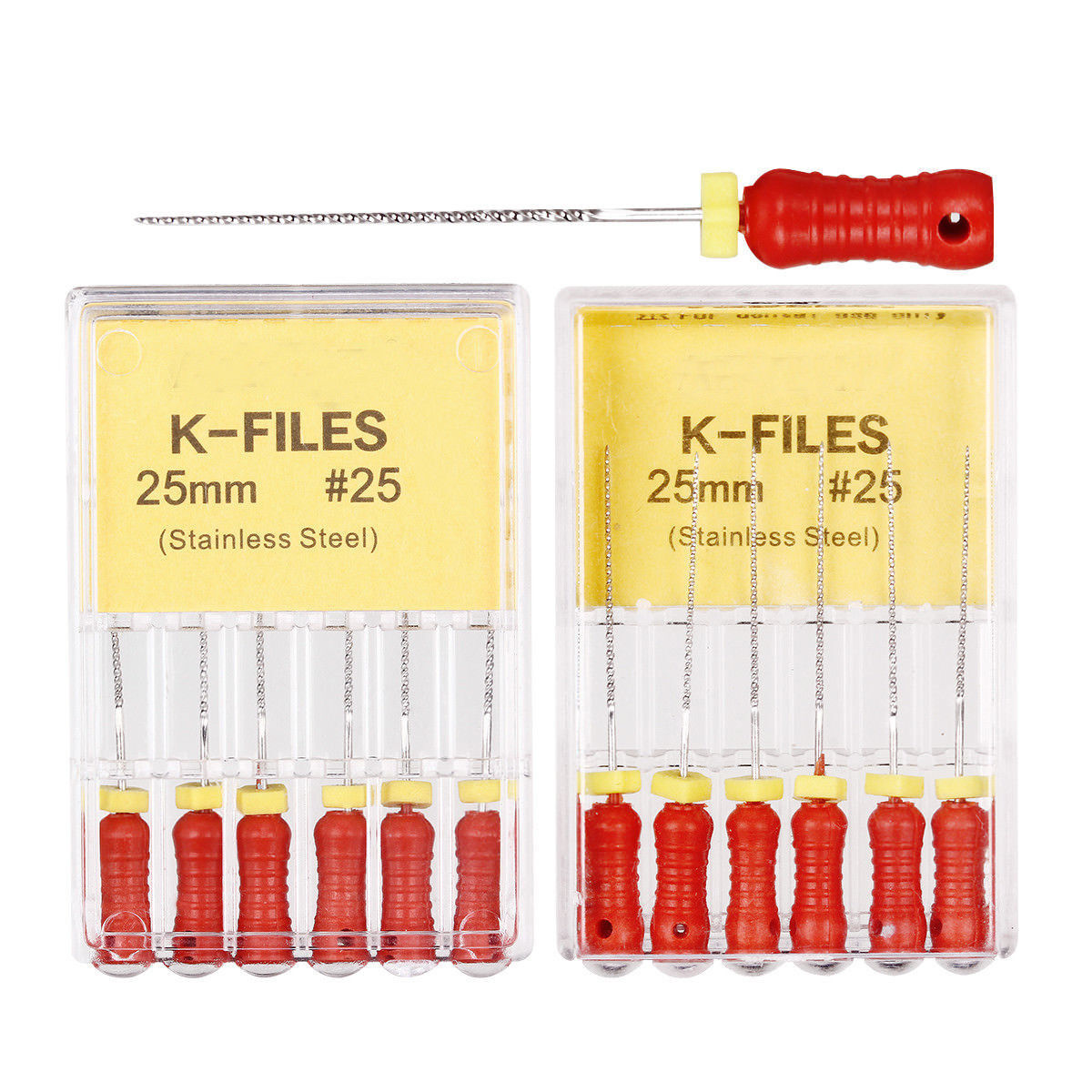 Mani Type Dental Endodontic Root Canal Endo K-files H-files 21-25-31mm Hand Use