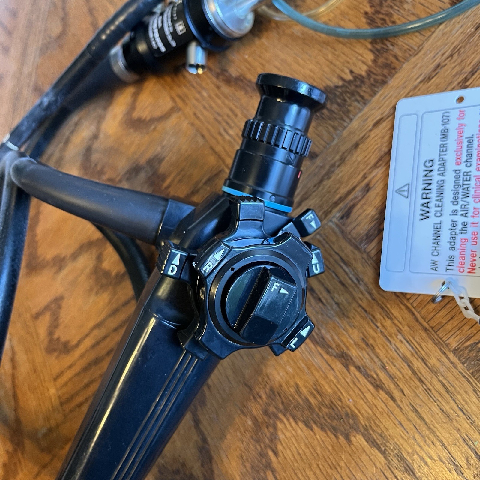 Olympus OSF-3 Flexible Sigmoidoscope With Cw-3 Irrigator Mb-107 Adapter