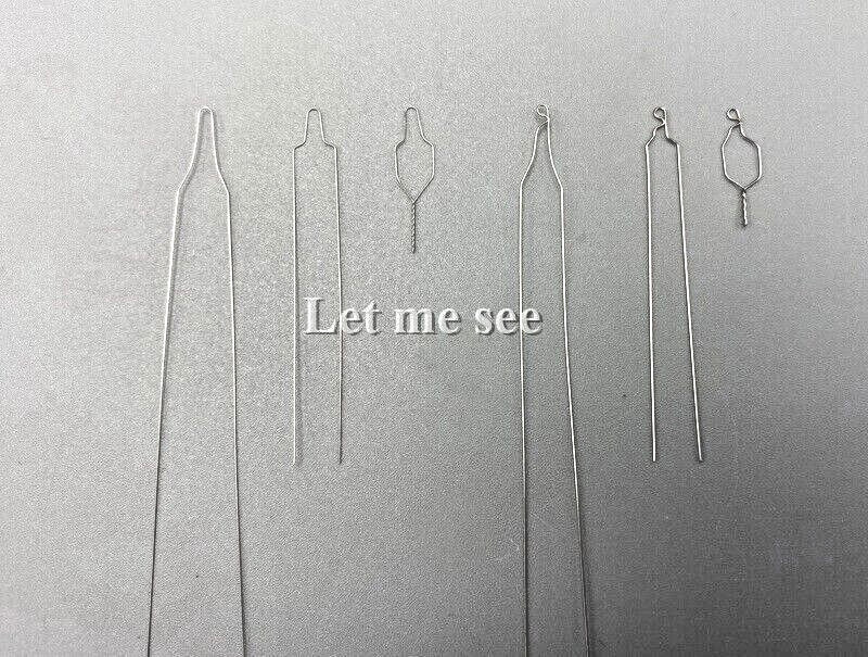 Dental Orthodontic Wire Preformed Kobayashi Ligature Ties Long Short Twist Wires
