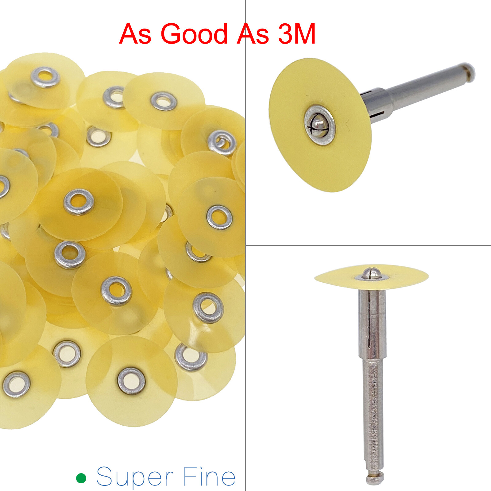 Dental Sof-Lex Contouring & Polishing 2382C/2382M/2382F/2382SF Discs 1/2″ 12.7mm