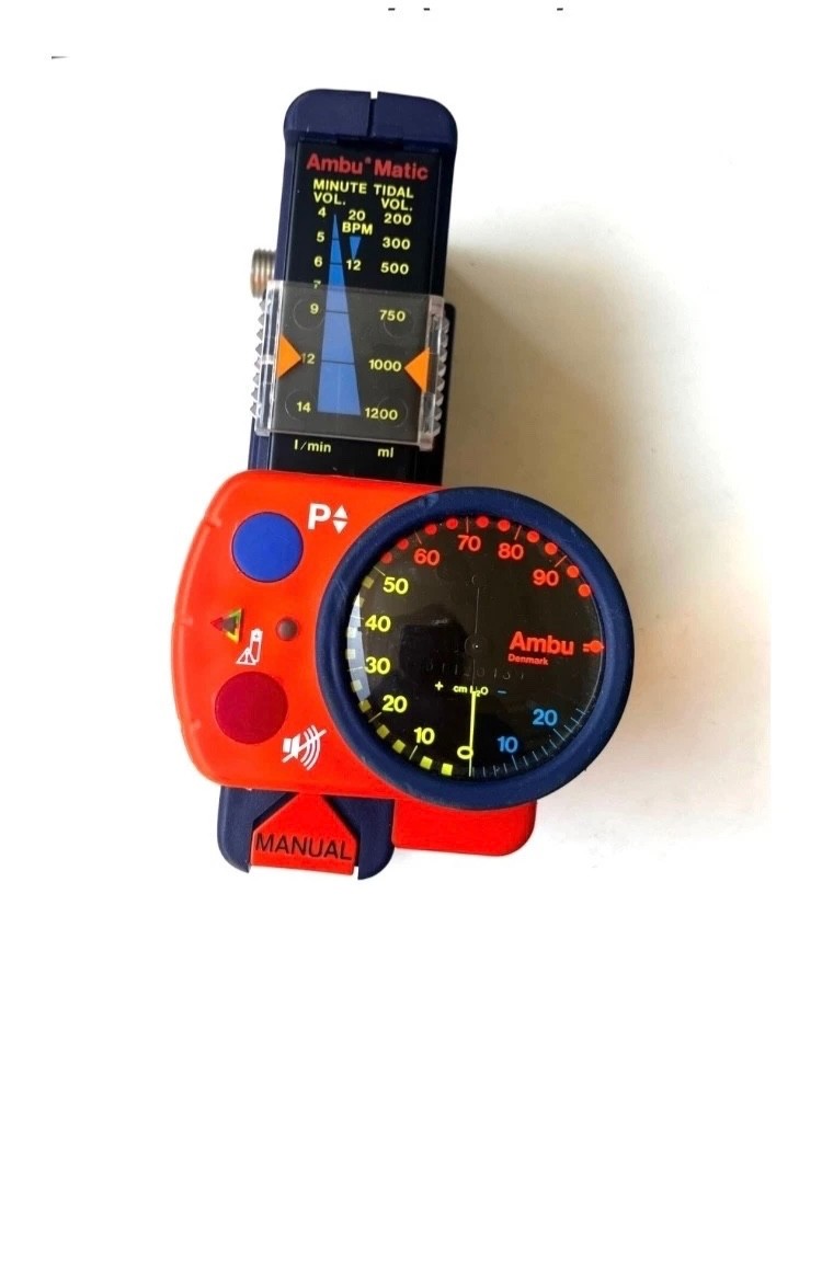 AMBU MATIC VENTILATOR RESUSCITATOR EMERGENCY; Denmark
