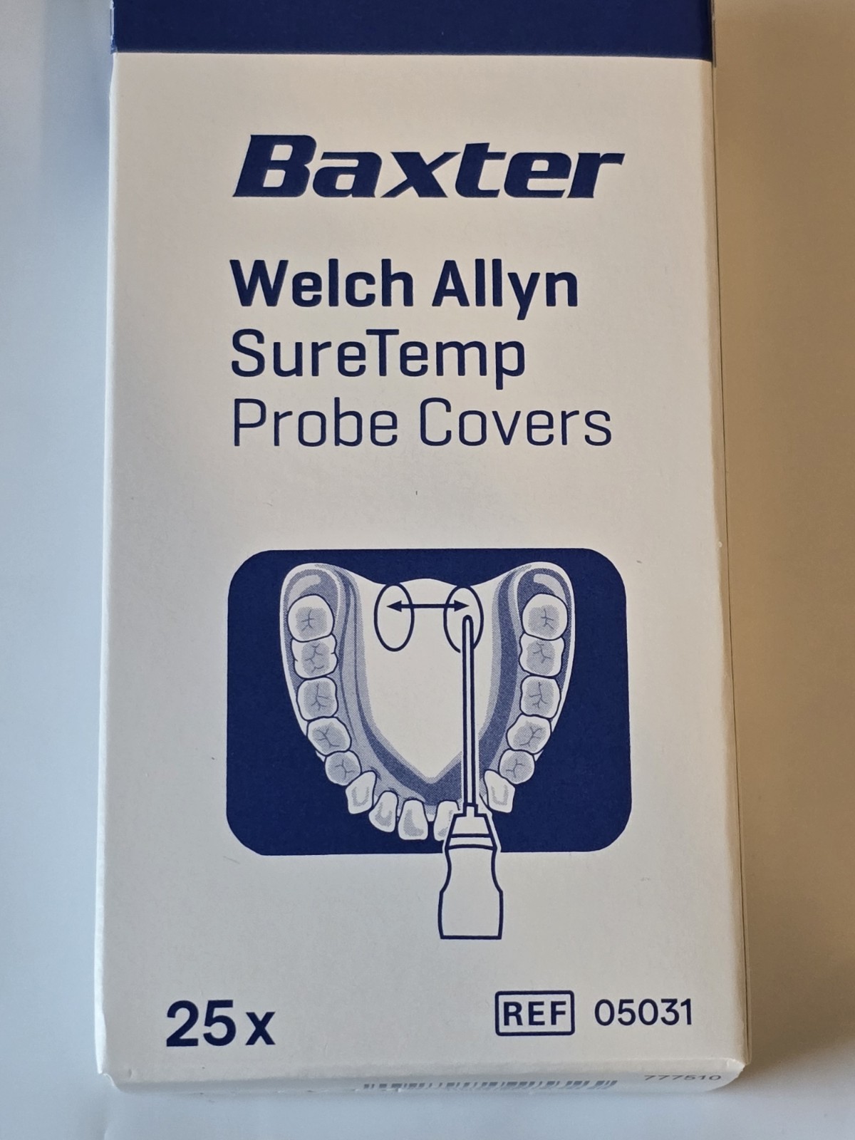 ⭐ Baxter Welch Allyn 25 Thermometer Probe Covers SureTemp REF 05031 Temp Cover