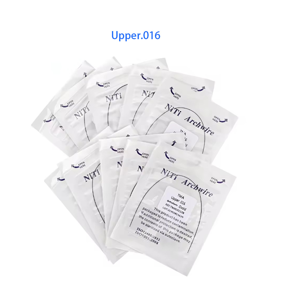10pc Dental Orthodontic TMA Beta Ti-Mo Alloy Round Arch Wires Ovoid 1pc/pack