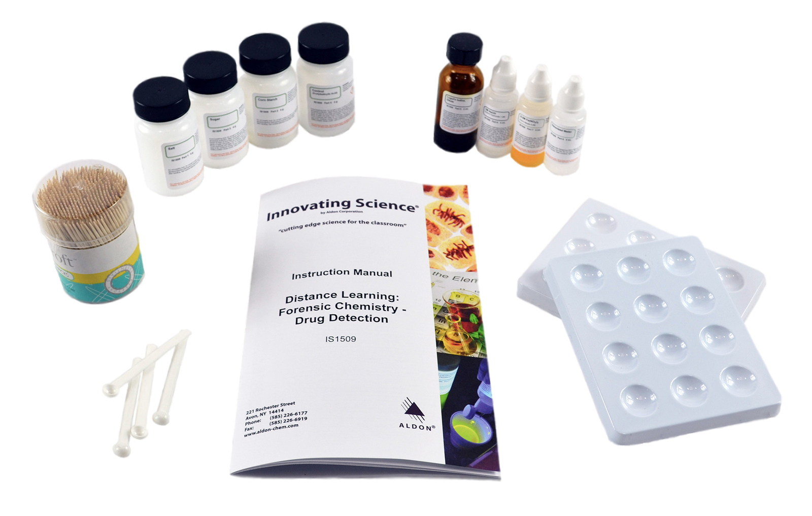 Forensic Chemistry & Drug Detection – Distance Learning Kit – Innovating Science