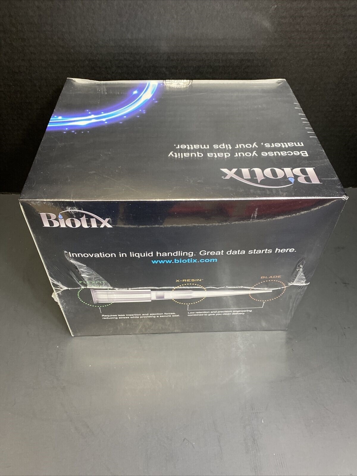 Biotix Pipette Tips 1000 ul Filtered uTip Universal Fit Low Retention 10 Racks