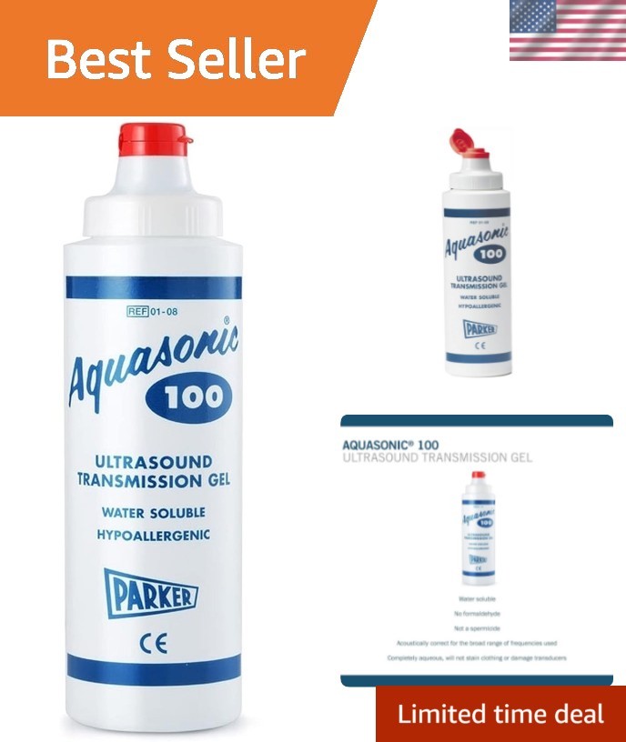 Parker Laboratories Aquasonic Ultrasound Gel .25 Liter Bottle