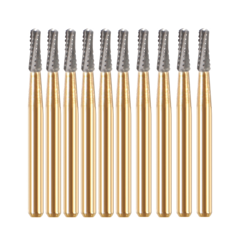 FG 1958 Dental Crown Cutter Tungsten Steel Carbide Burs Transmetal